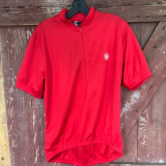 Canari Dry Core red Paceline cycling jersey. NWT. Medium Waist 30-32 Chest 40-42 - Picture 1 of 6
